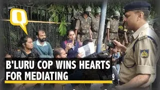 CAA Protests: Meet the Bengaluru Cop Who Reached Out to Keep the Calm | The Quint