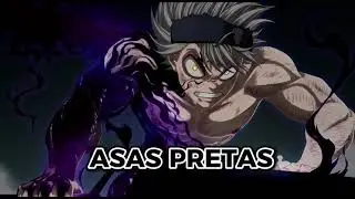 Asas pretas, black clover metalcore/IA/#metal #rock #metalcore