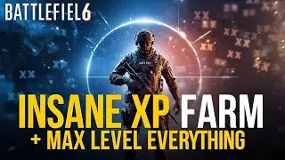 БЕЗУМНЫЙ ФАРМ ОПЫТА в Battlefield 6 💥 Код портала 7AUR = БЫСТРО максимальный уровень оружия!