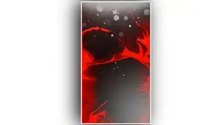 Template Background Effects | Ink Splash Status Editing Effect | Kinemaster Black Screen Video 
