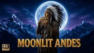 Moonlit Andes Sanctuary 🌙⛰️✨ | Panpipe Andean Flute New Age Meditation
