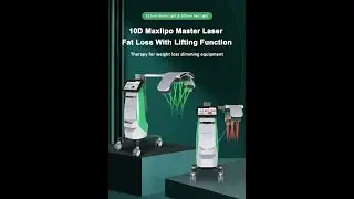 Lipo Master Fat Loss Cellulite Removal Body Shape 532nm 635nm 10d Laser Green Light  Machine