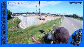 Evolution of the Wingham Flood Plain, HWY 4/86, From Nature to Commercial (2018-2022)