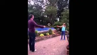 Girl gets drenched