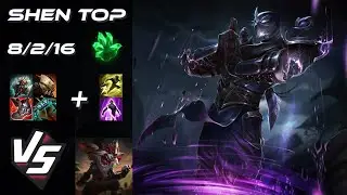 TOP Shen vs Kled - EU Challenger Patch 25.S2.1