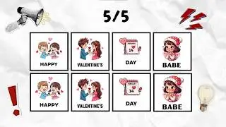 Say The Word on Beat &ndash; Valentine&rsquo;s Edition  (Level 1&ndash;5)