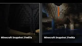 Minecraft 21w07a | New Cave Generation, retextured ores and more!