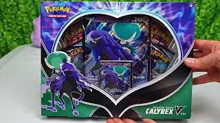 Opening Pok&eacute;mon Shadow Rider Calyrex V Box | Pok&eacute;mon Cards and Chill