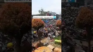 stasiun krl Tangerang #stasiun #tangerang #stasiunkrl #jalanjalan #vlog #kelililing #jakarta