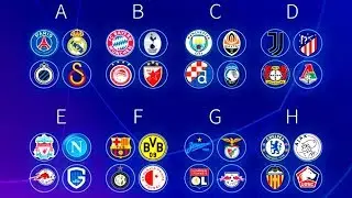 AS&Iacute; quedaron DEFINIDOS los GRUPOS para la CHAMPIONS LEAGUE 2019/2020