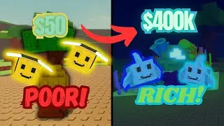 I BEE-CAME RICH AND GOT $400K!! | Roblox Bee RIch