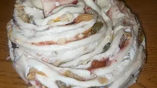 AMAZING BREAD SHAPING WITH CREAMY TASTE😋DELICIOUS BREAD WITH DRY FRUITS/TURKISH BREAD.