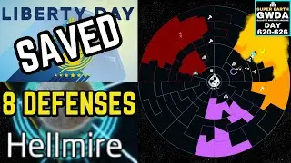 Longest Defense Win Streak So Far - Helldivers 2 Galactic War Days 620-626(2025/10/18-24)