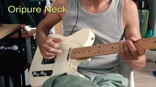 Oripure Tele Neck VS MIM Player neck (shorter version)