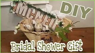 INEXPENSIVE DIY BRIDAL SHOWER GIFT