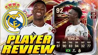 He IS ABSOLUTELY UNSTOPPABLE&hellip; ⚡🔥 92 Royalty Knockout Vinicius Review! 92 Vinicius Player Review!
