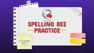Spelling Bee Practice - G3 Words Part 1