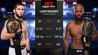 Islam Makhachev vs Demetrious Johnson Full Fight - UFC 5 Fight Night