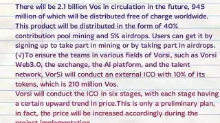 stay turned with.vorsi dao mining project web.3.0 blockchain NFT  DEFI  Don't miss that chances 🆗