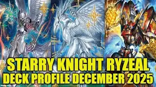Описание колоды Starry Knight Ryzeal (декабрь 2025) Yu-Gi-Oh!