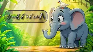 Hathi Aur Nanha Kabootar | Moral Story for Kids | Urdu Cartoon Story | 2D Animation