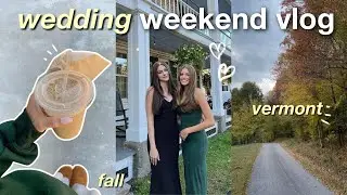 WEDDING WEEKEND IN MY LIFE 2023 (wedding guest grwm and vlog)