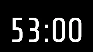 53 Minute Timer - 53 Minute Countdown