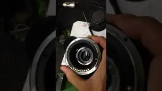 inserting Manual Aperture to Contax645 lens project