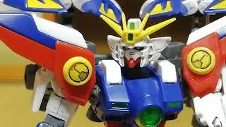 【ガンプラ　コマ撮り】ウイングガンダムゼロ　Wing Gundam Zero  【stop motion】
