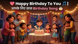 Happy Birthday Song 🎂 2026 | शुभ जन्मदिन 🎉 | Kids Birthday Song | Cartoon Kutumb