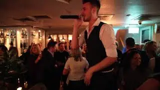 Dylan performing Shape Of You by Ed Sheeran | Archer Street Cocktail Bar - Soho