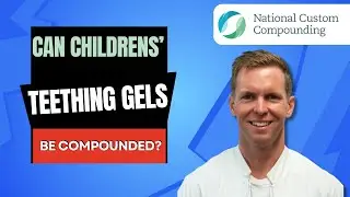 Can childrens' teething gels be compounded?