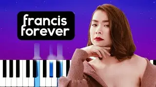Mitski - Francis Forever (Piano tutorial)