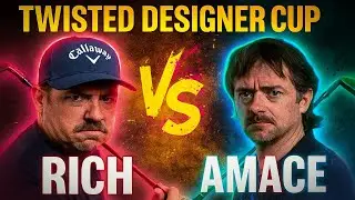 LIVE GOLF! Rich vs Amace Match Play for Twisted Designer Cup on GSPro Simulator