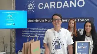 Cardano at IX BITCONF 2022 - Exhibit Largest Blockchain LATAM BR
