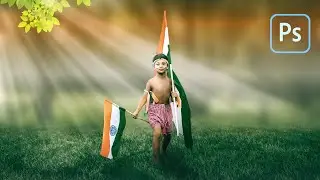 A Tribute to Indian People From Bangladesh - Photoshop Speed Art