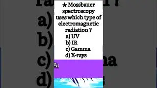 🔬Mossbauer spectroscopy #shots #shorts #chemistry #mossbauer#spectroscopy #uv#ir#xray#gamma #shortyt