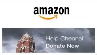 Help Chennai Donate Thru Amazon