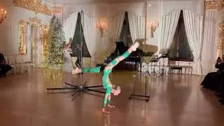 Партерный номер эквилибр-каучук от Aerial Angels