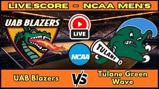 🔴 UAB Blazers vs Tulane Green Wave | NCAA Men&rsquo;s Basketball | Live Score Update Jan 14