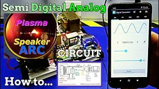 How to Make a Plasma Speaker 🔊 High Voltage Sound Experiment, DIY
