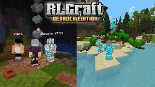 Bertahan 100 Hari Di RL CRAFT BEDROCK Edition @IIRooster  @ots1ra