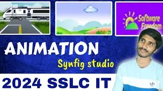 2024 SSLC IT EXAM | Synfig studio ANIMATION | Important model questions | Sslc IT