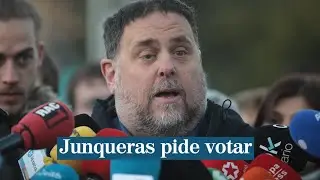 Junqueras insiste que se convoque en un refer&eacute;ndum en Catalu&ntilde;a: 