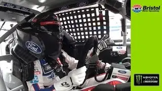 Ryan Blaney loses power steering at Bristol
