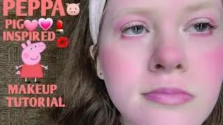 Peppa Pig Inspired Makeup Tutorial | Coolasice Makeup