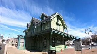 Little Silver, Red Bank, Middletown & Aberdeen Matawan Train Stations, New Jersey