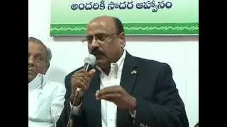 WTC 2012 - World Telugu Conference Arrangements - Pressmeet - TANA President Thotakura Prasad