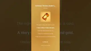 AI Music : Crimson Throne Under the Bloodmoon