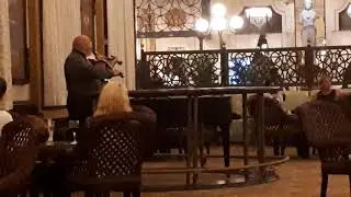 Violin Playing at the Riu Palace in Punta Cana 2018